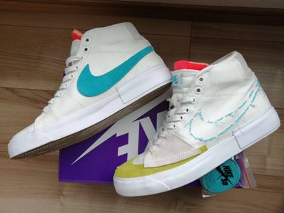 Nike SB Blazer Mid Edge "Summit White/Oracle Aqua"