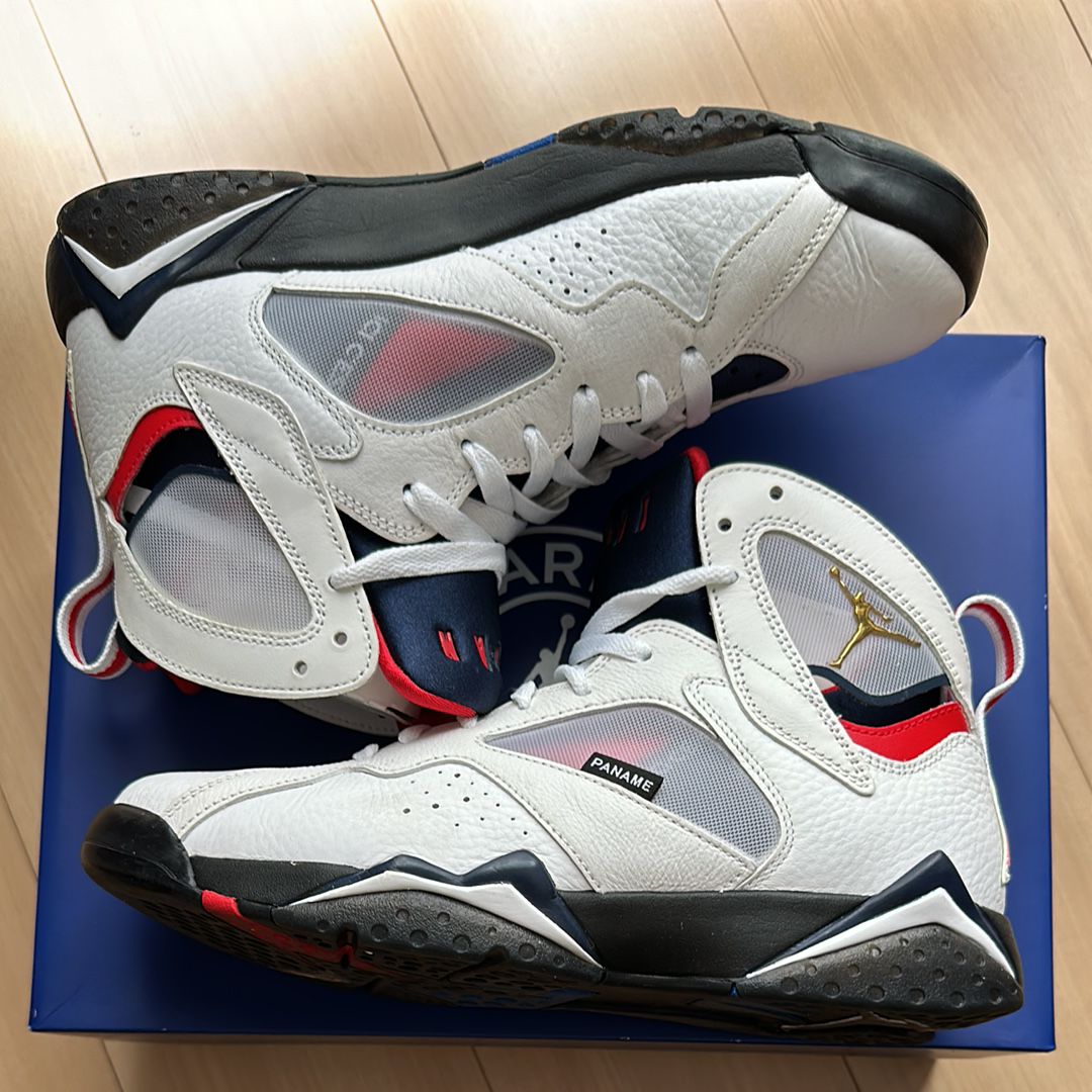 PSG × NIKE AIR JORDAN 7 RETRO "White"