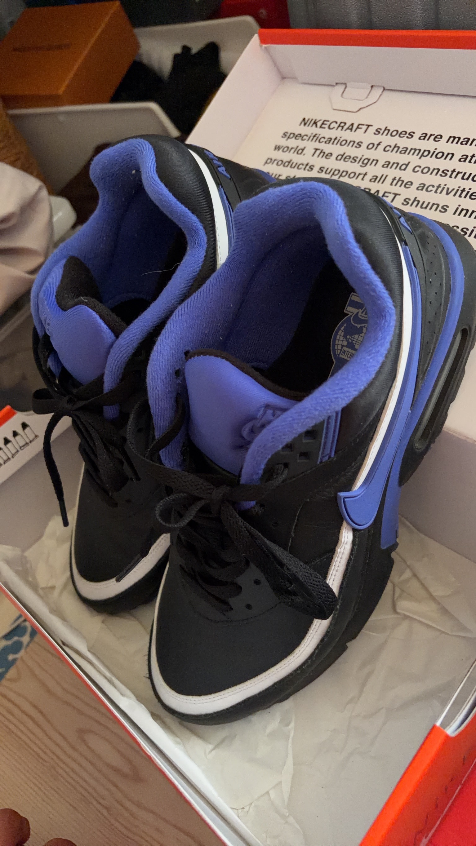 NIKE AIR MAX BW "BLACK VIOLET"