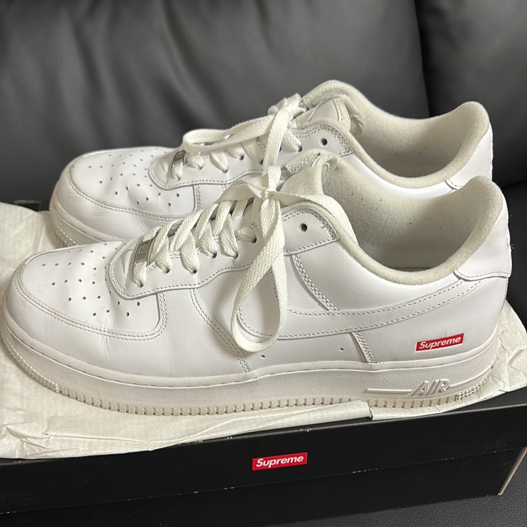 Supreme × Nike Air Force 1 Low "White"
