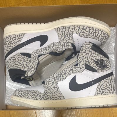 Nike Air Jordan 1 High OG "White Cement/Safari"