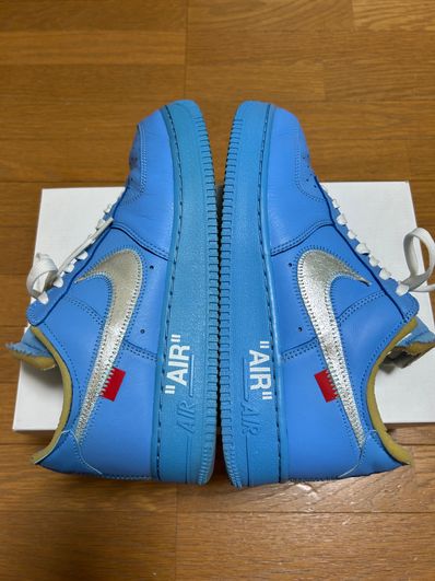 Off-White × Nike Air Force 1 Low "MCA University Blue"