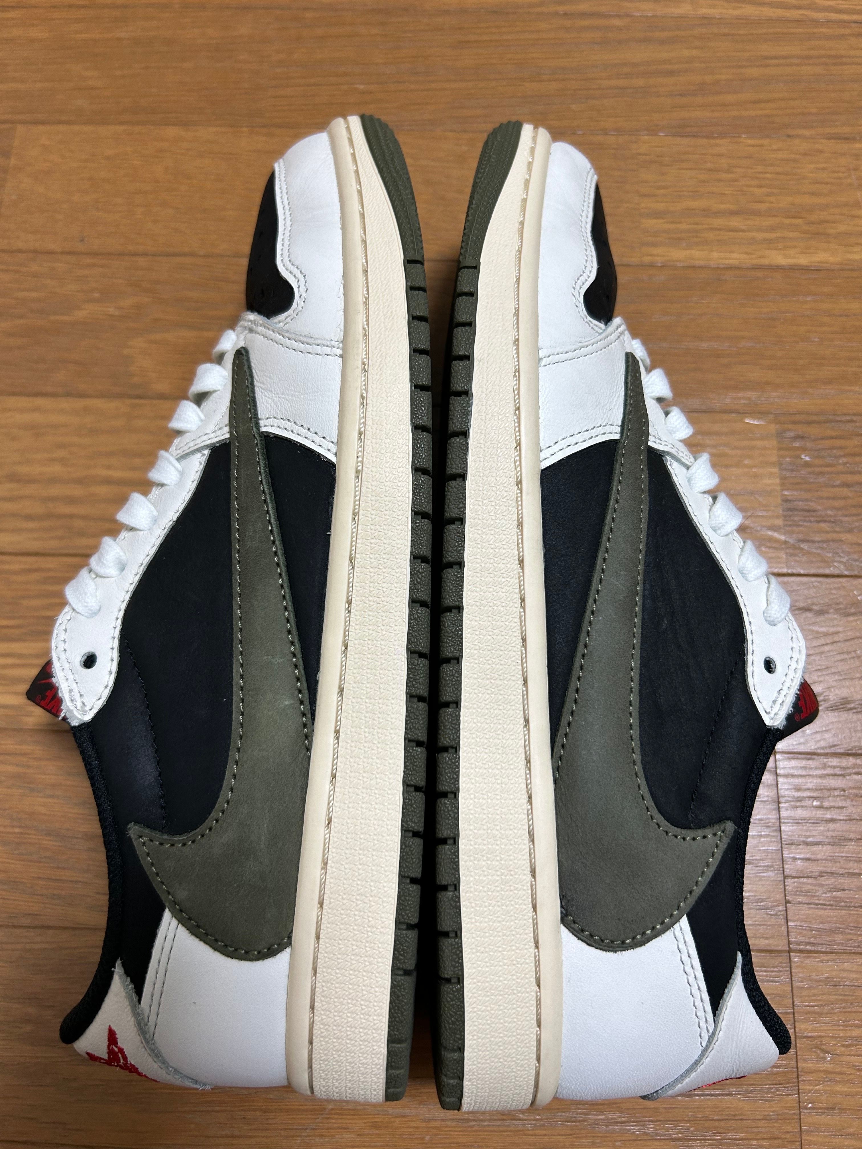 Travis Scott × Nike Women's Air Jordan 1 Low OG "Medium Olive"