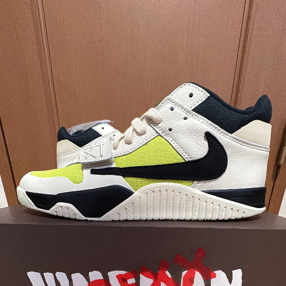 Travis Scott × Nike Jordan Jumpman Jack TR CJ1 T-Rexx "Bright Cactus"