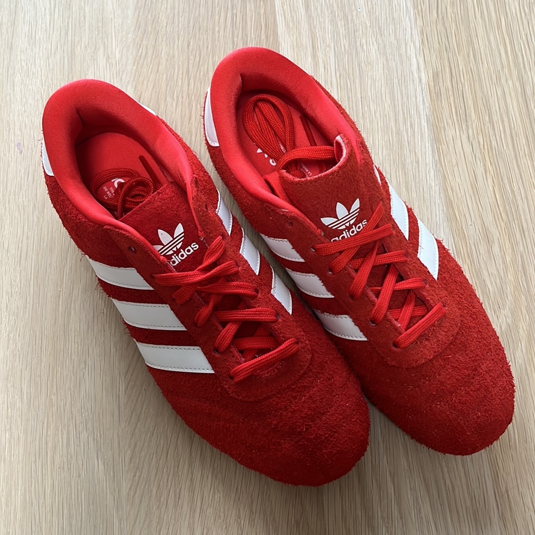 adidas Women's Taekwondo Lace "Red/Cloud White/Gum"
