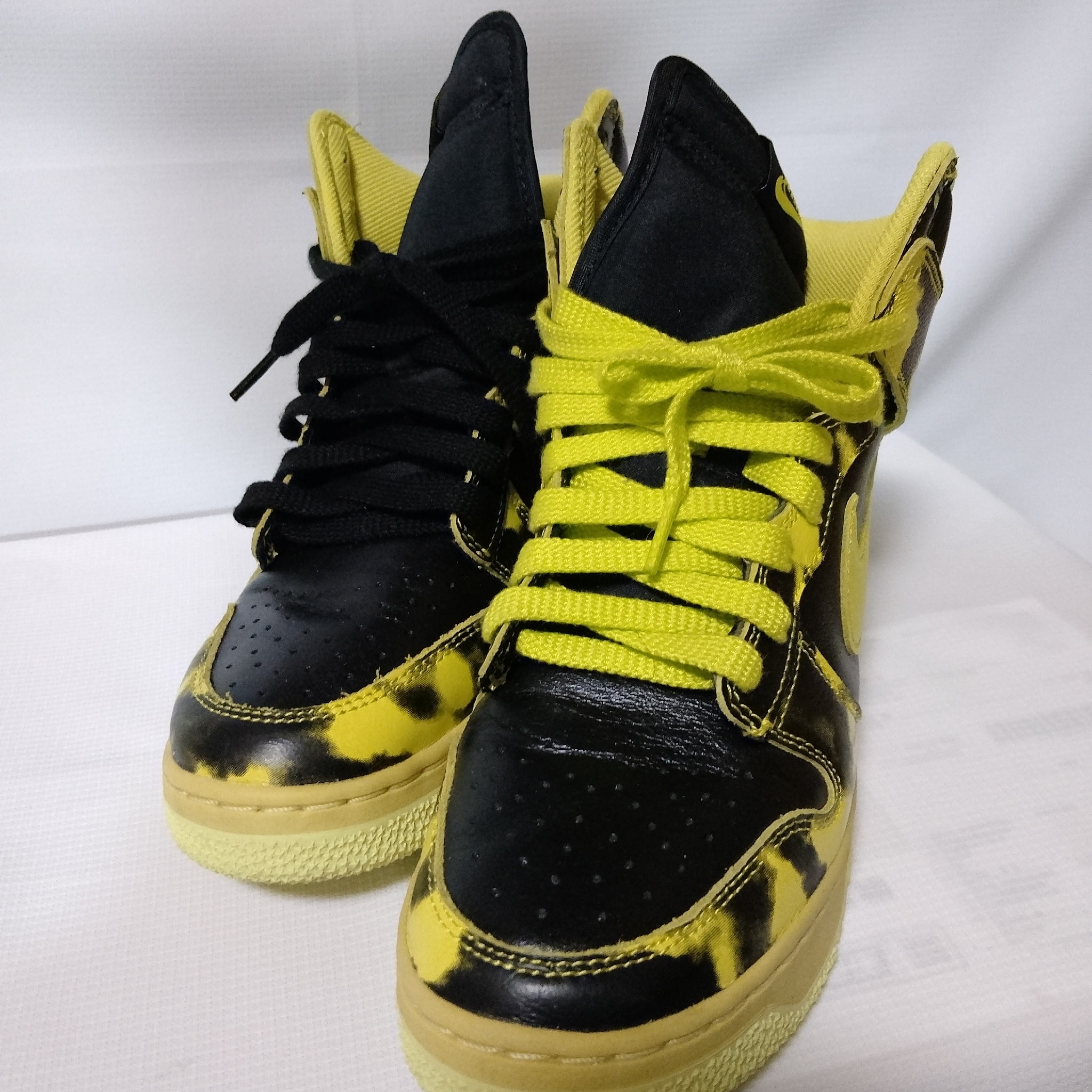 Nike Dunk High 1985 SP "Yellow Acid Wash"