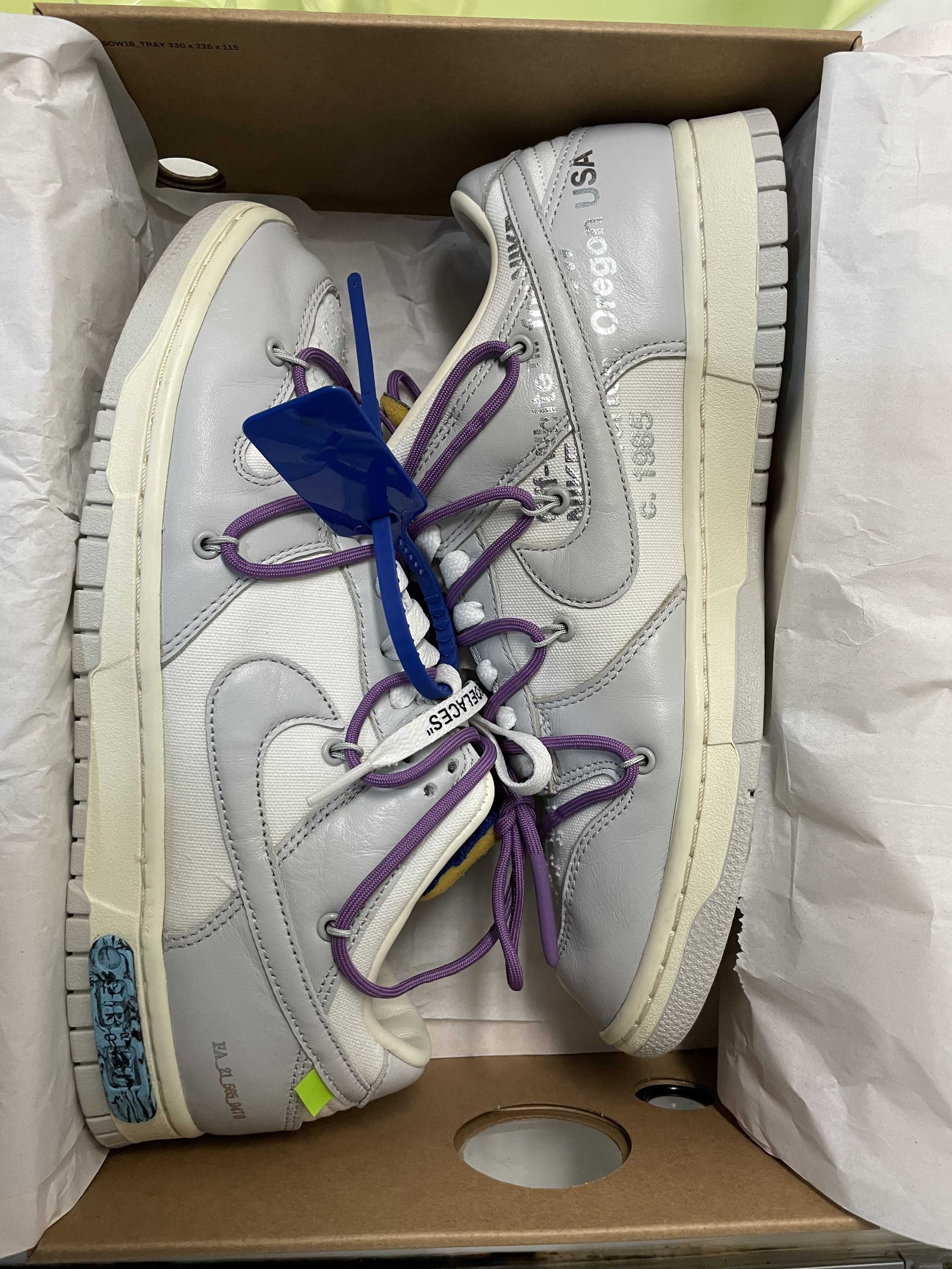 Off-White × Nike Dunk Low 1 of 50 "Lot.48"