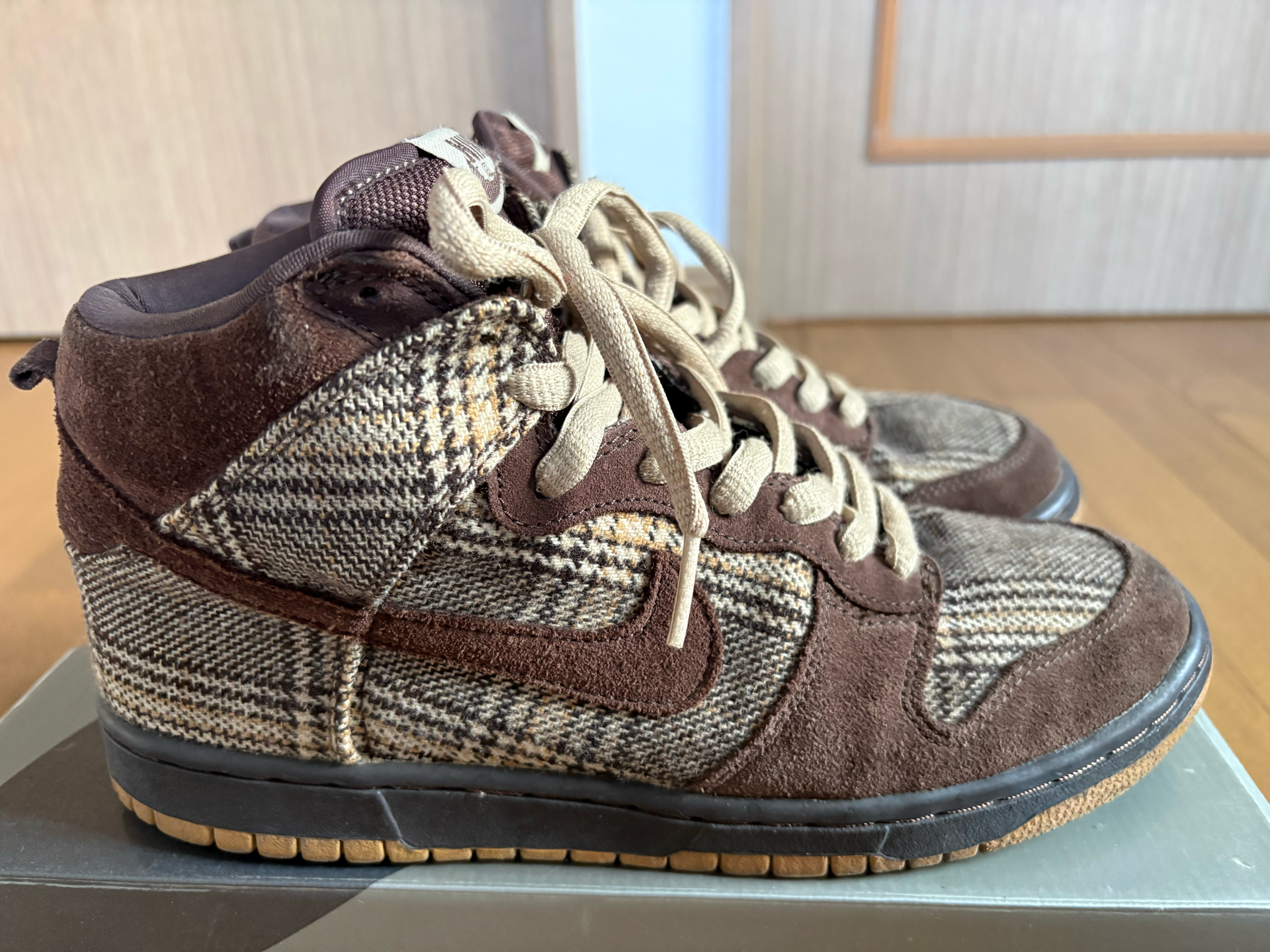 Nike SB Dunk High "Tweed"