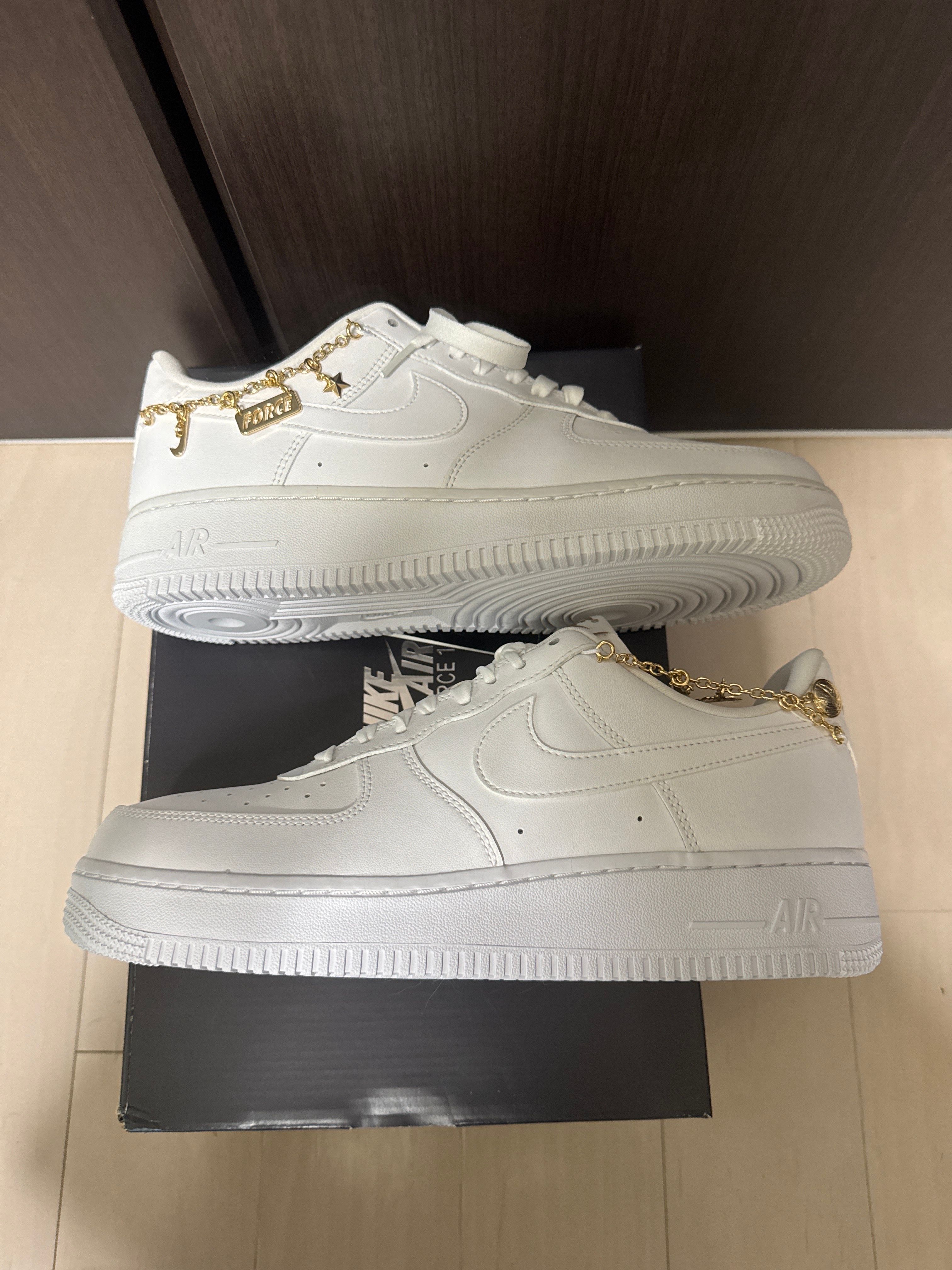 Nike Women's Air Force 1 Low "White Pendats"