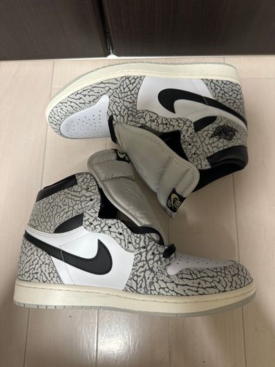 Nike Air Jordan 1 High OG "White Cement/Safari"