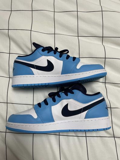 Nike GS Air Jordan 1 Low "University Blue"