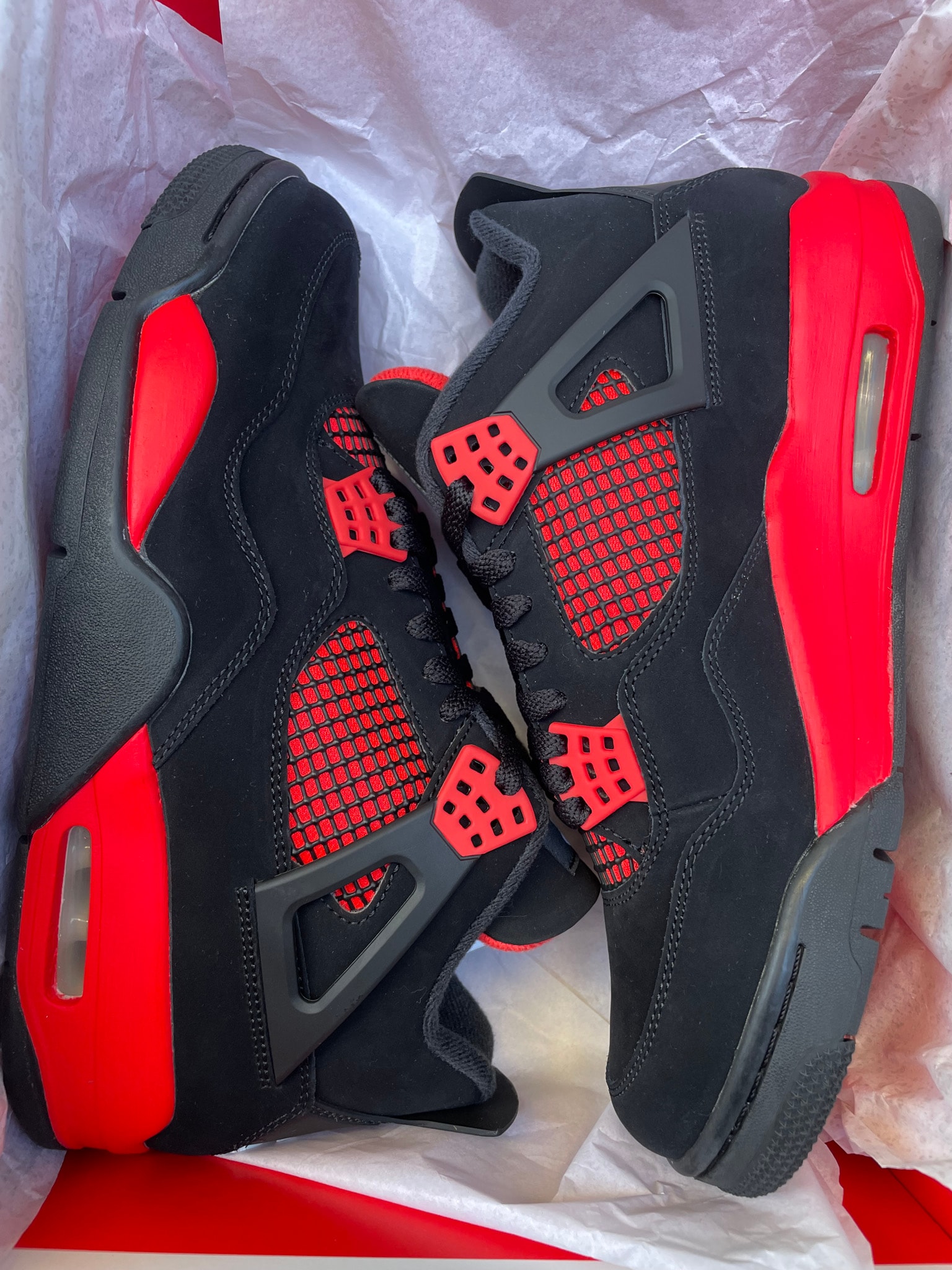 Nike Air Jordan 4 "Red Thunder/Crimson"