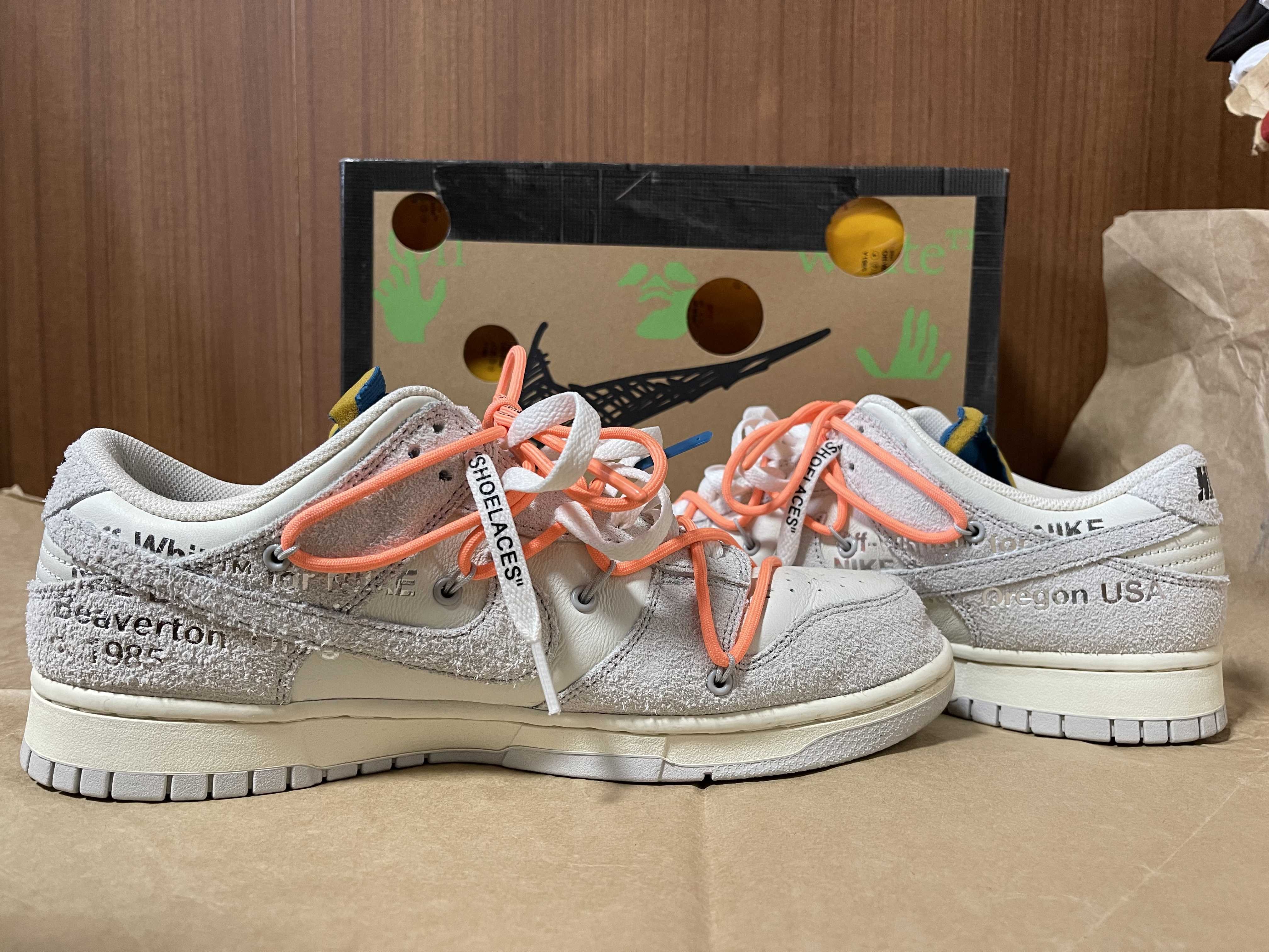 Off-White × Nike Dunk Low 1 of 50 "Lot.19" 