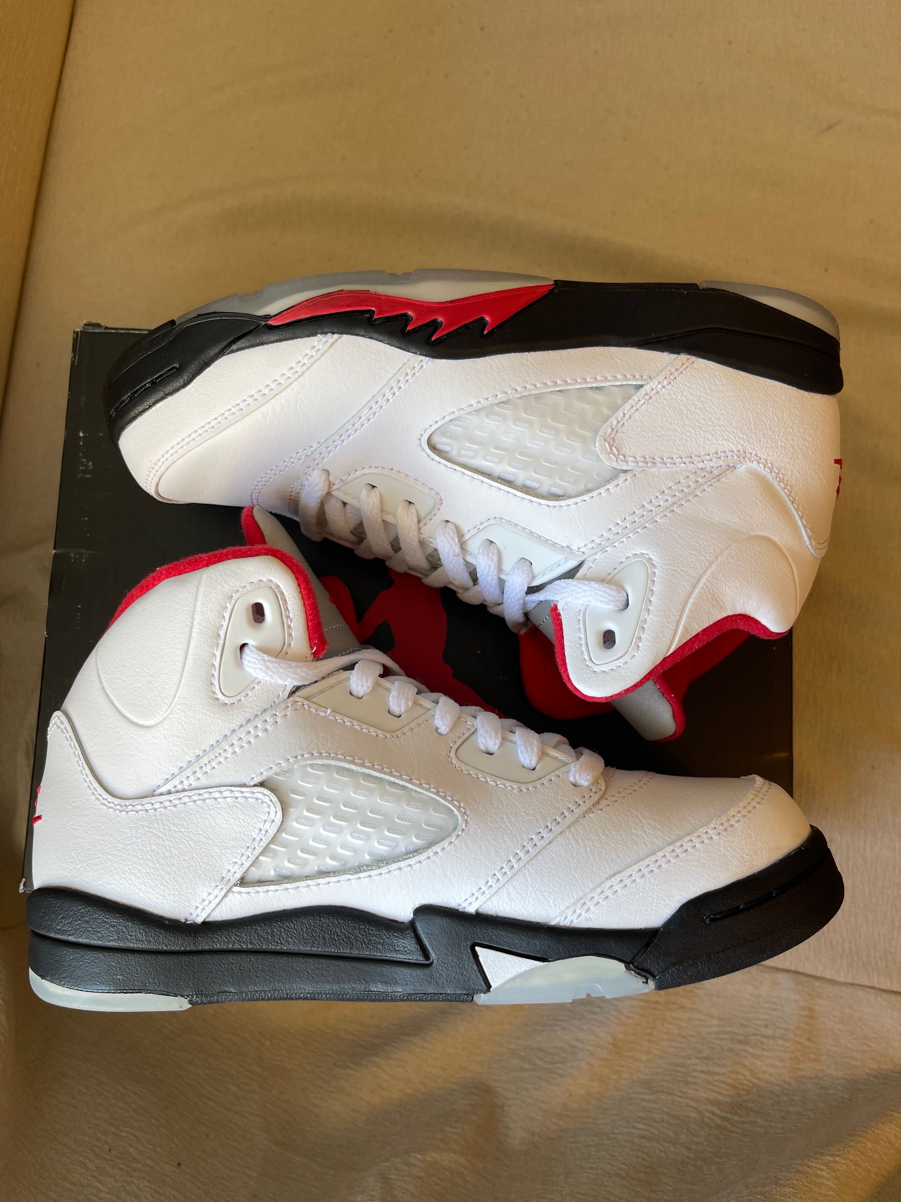 Nike PS Air Jordan 5 Retro "Fire Red" (2020)