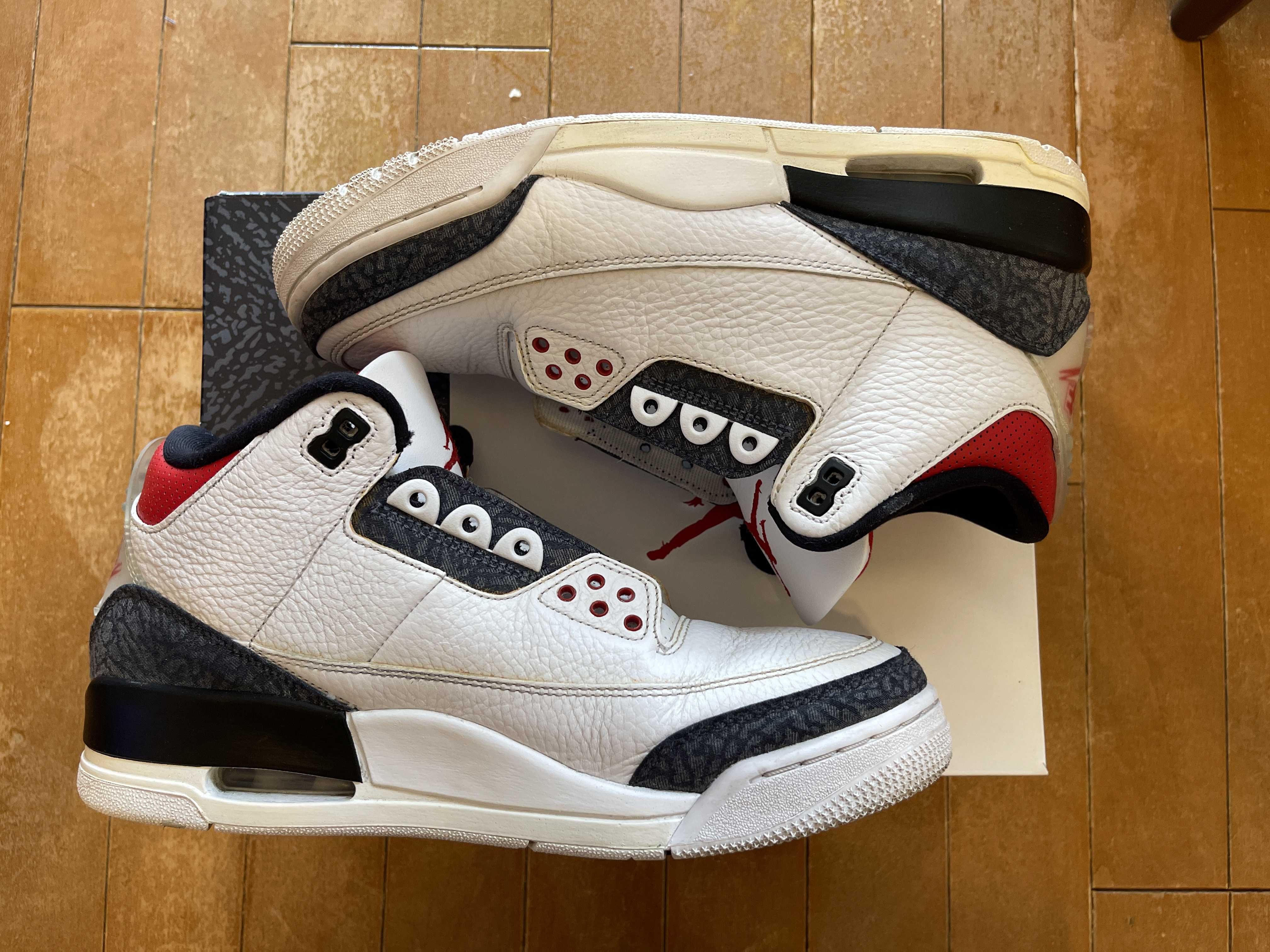 Nike Air Jordan 3 Retro SE-T CO JP "Fire Red Denim"