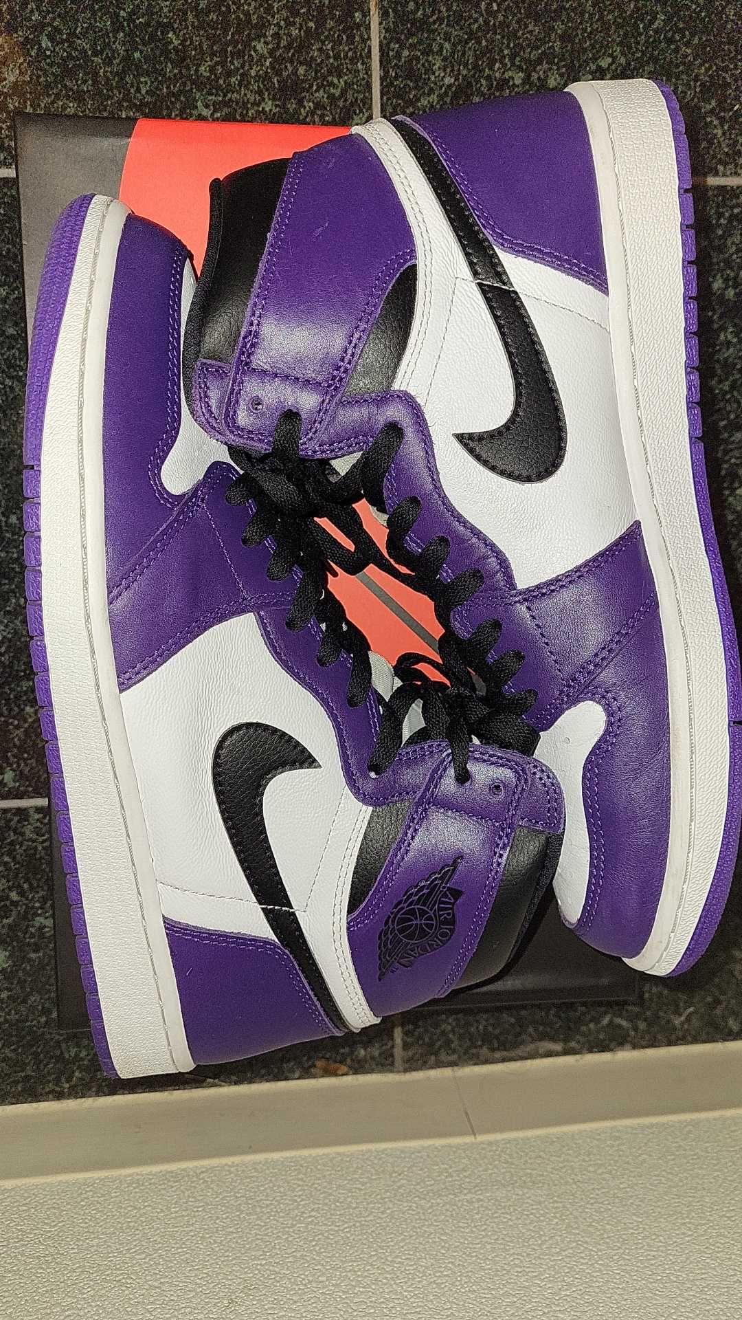Nike Air Jordan 1 Retro High OG "Court Purple White/Black" (2020)   