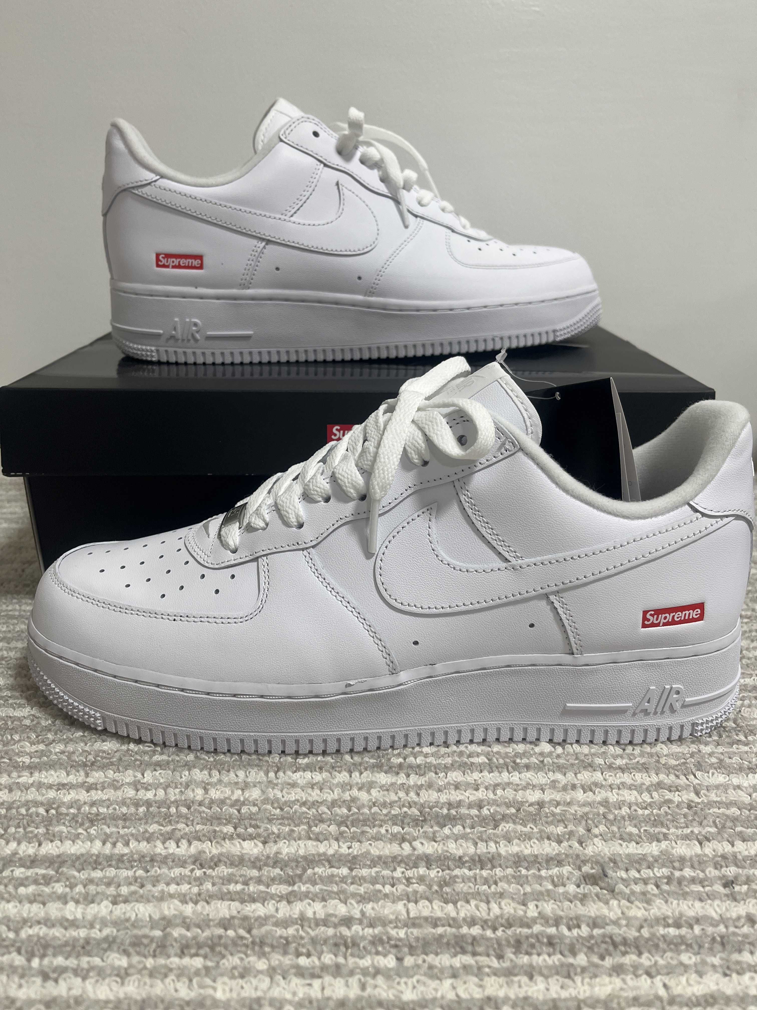 Supreme × Nike Air Force 1 Low "White"