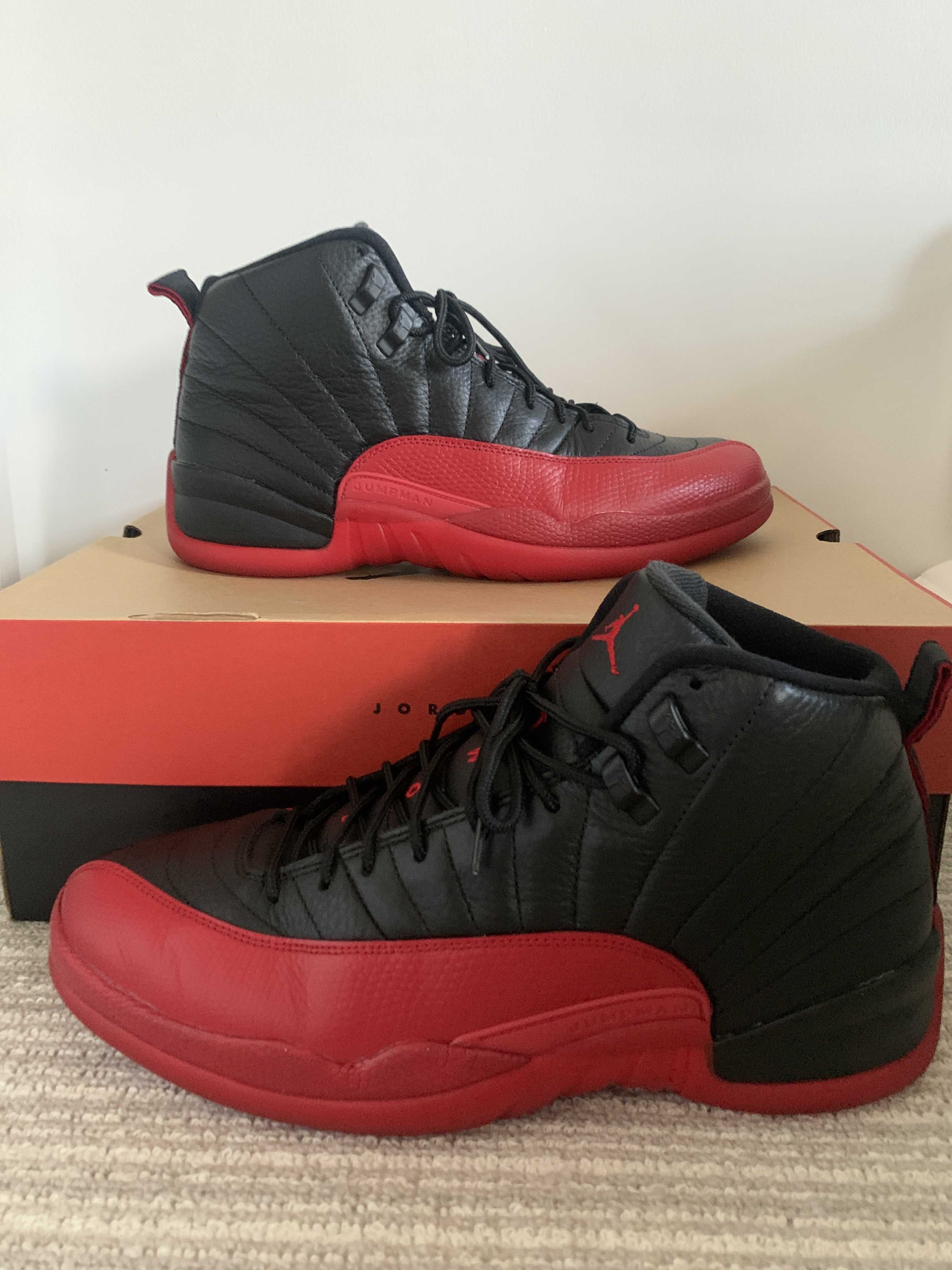 Nike Air Jordan 12 Retro "Flu Game/Black/Versity Red" (2016)