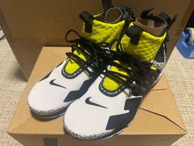 ACRONYM × Nike Air Presto Mid "White/Black/Dynamic Yellow"