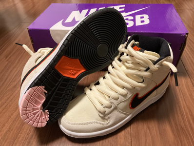 Nike SB Dunk High "San Francisco Giants/Coconut Milk and Black"