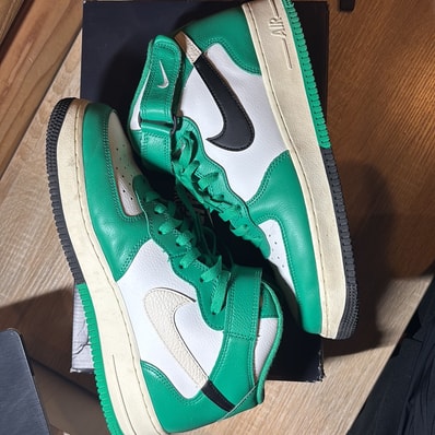 Nike Air Force 1 Mid Split "Stadium Green"
