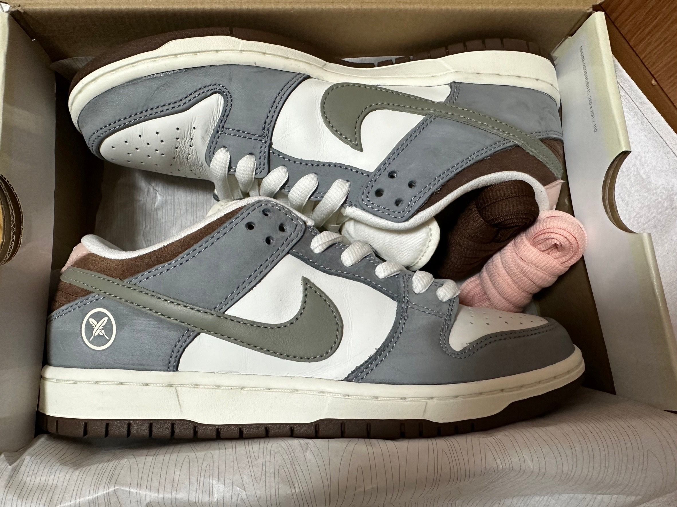 堀米 雄斗(Yuto Horigome) × Nike SB Dunk Low Pro QS "Wolf Grey"