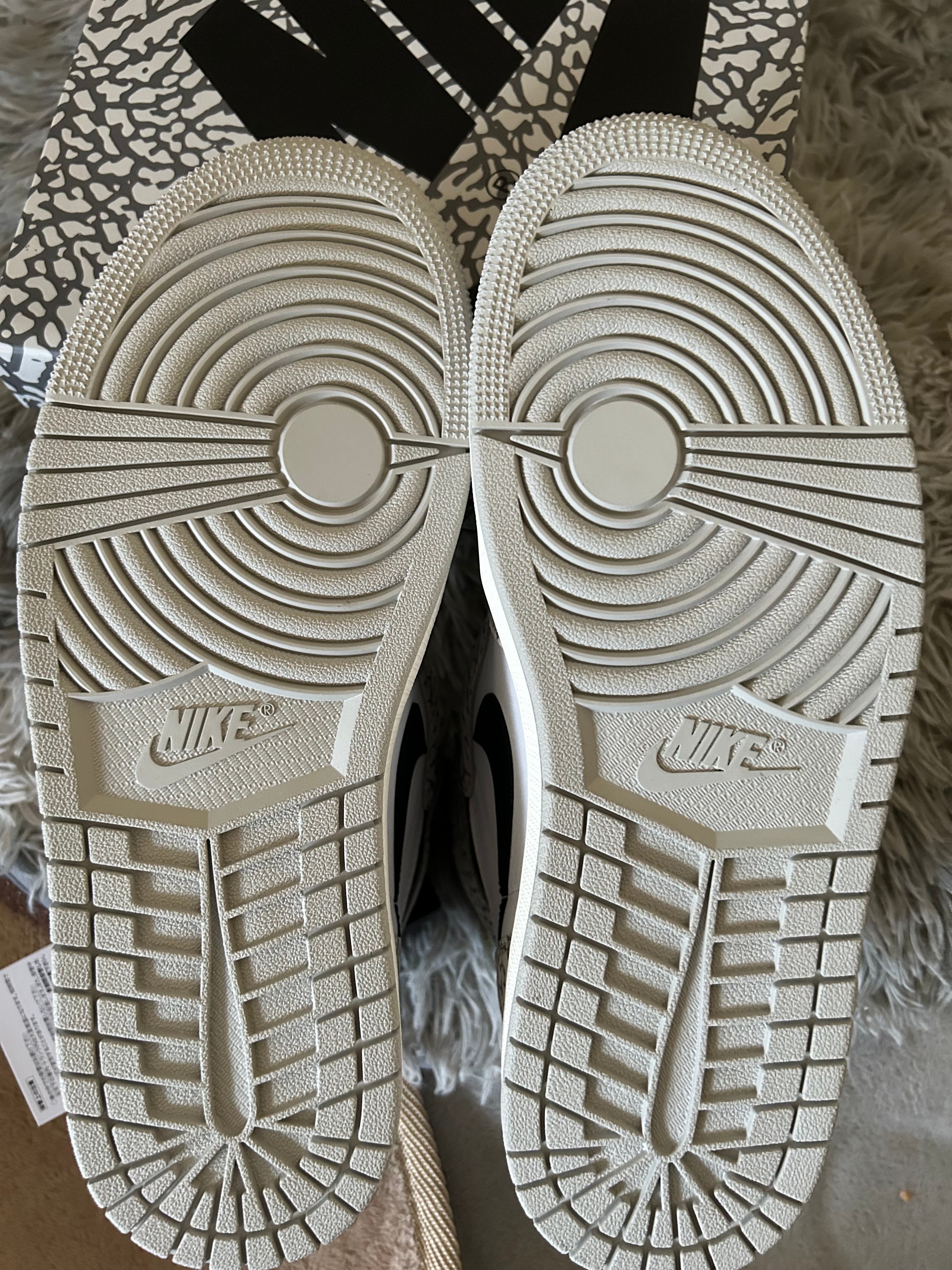 Nike Air Jordan 1 High OG "White Cement/Safari"