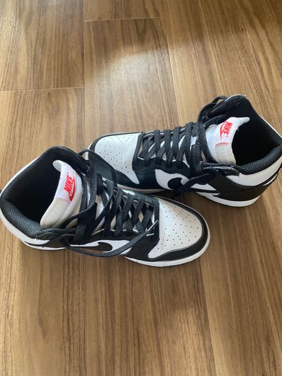 Nike Women's Dunk High "Black and White"