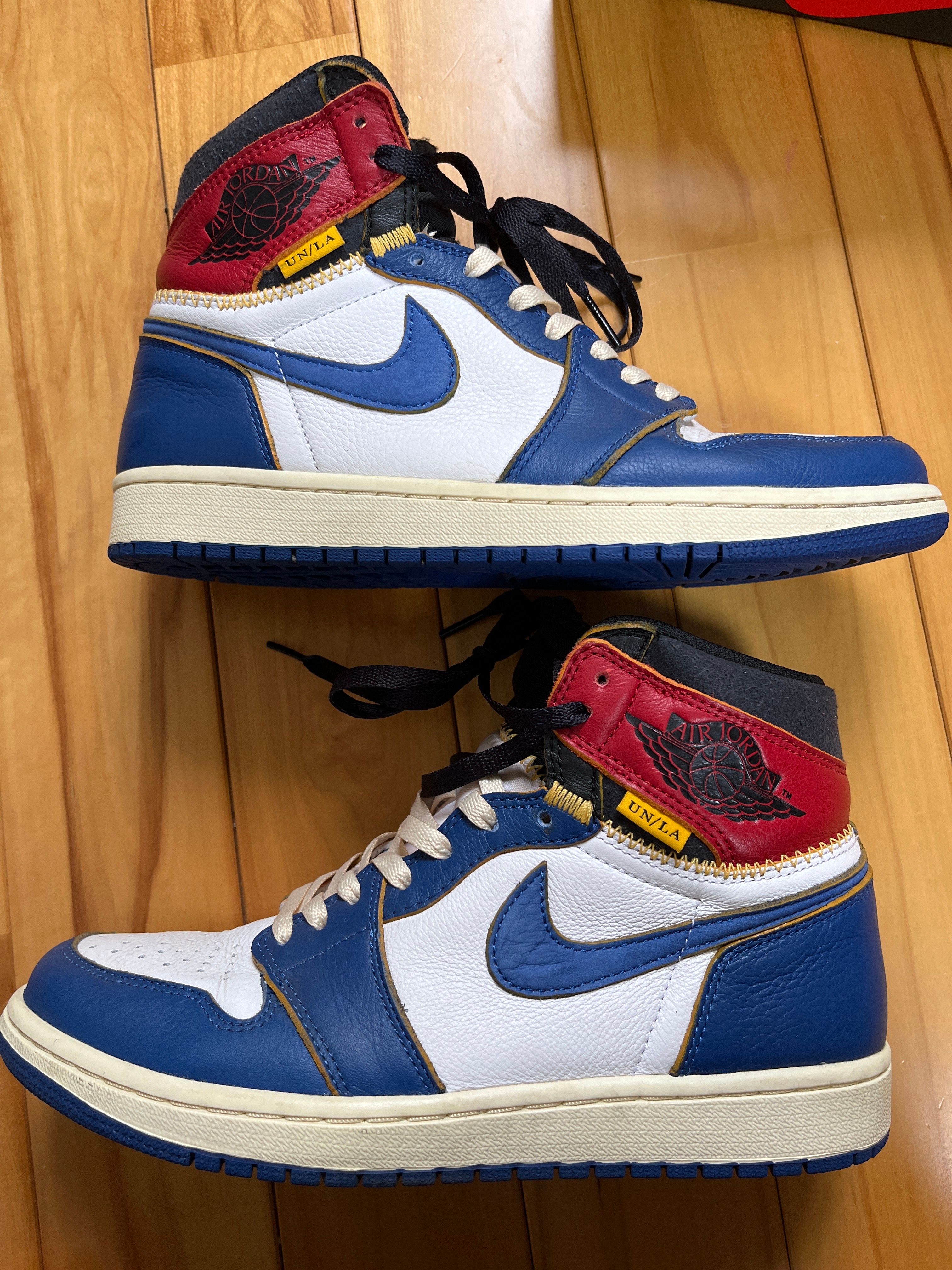 Union × Nike Air Jordan 1 Retro High OG NRG "Storm Blue/Varsity Red"