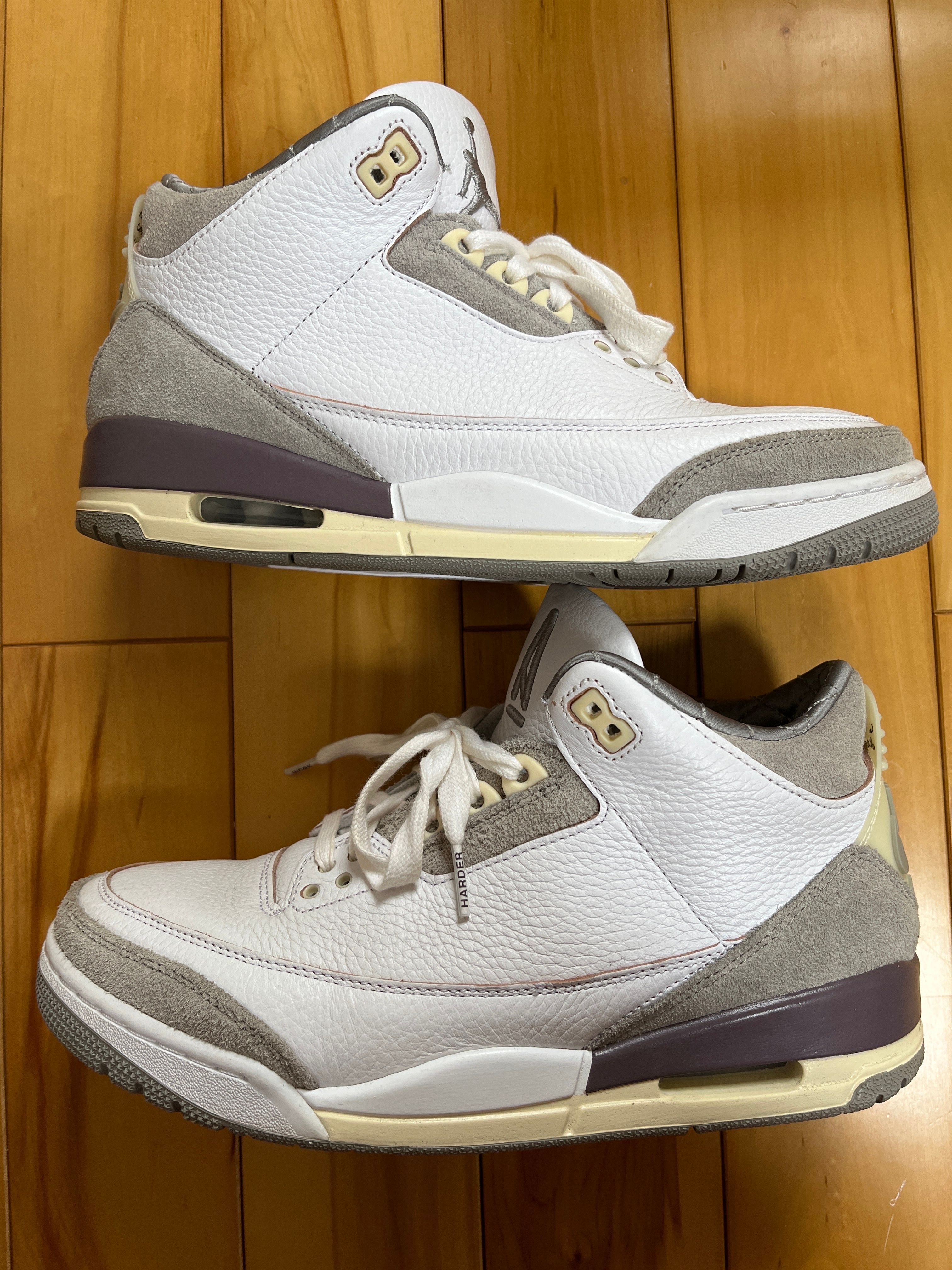 A Ma Maniere × Nike Women's Air Jordan 3 Retro SP "White/Medium Grey Violet Ore"