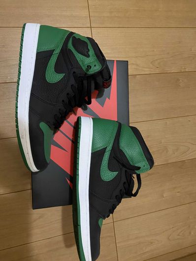 Nike Air Jordan 1 Retro High OG "Black/Pine Green" (2020)