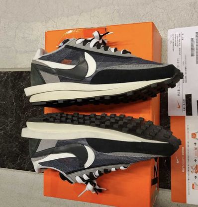 sacai × Nike LD Waffle "Black"