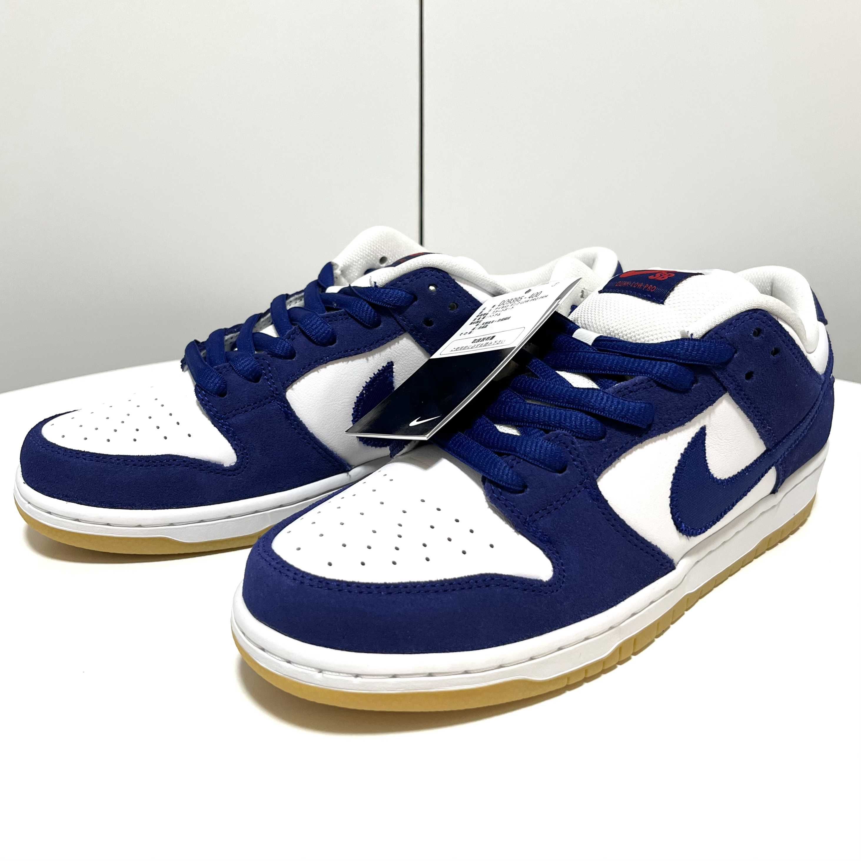 Nike SB Dunk Low "Los Angeles Dodgers/Deep Royal Blue"