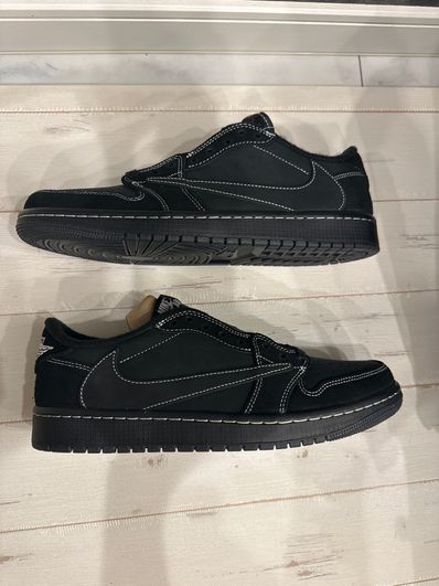 Travis Scott × Nike Air Jordan 1 Low OG SP "Black Phantom"