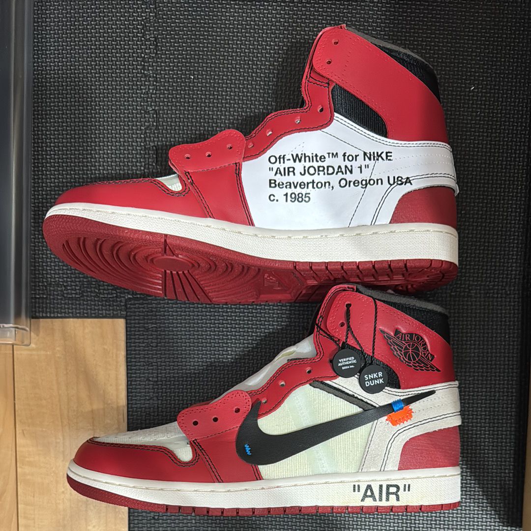 Off-White × Nike Air Jordan 1 Retro High The Ten "Chicago"