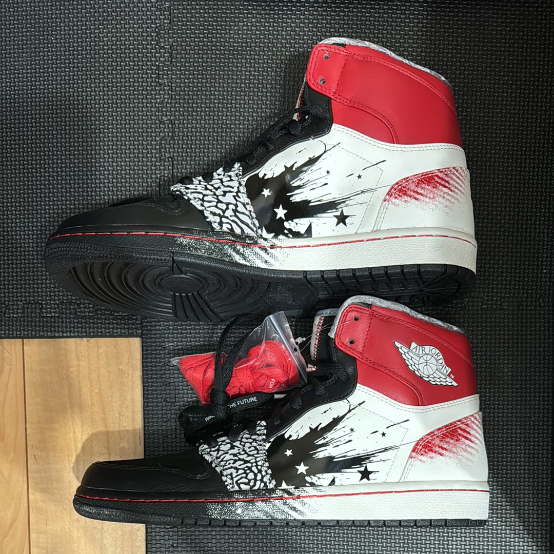 Nike Air Jordan 1 Retro High Dave White Wings For The Future 中古 