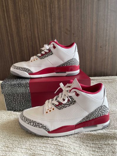 Nike Air Jordan 3 "Cardinal Red"