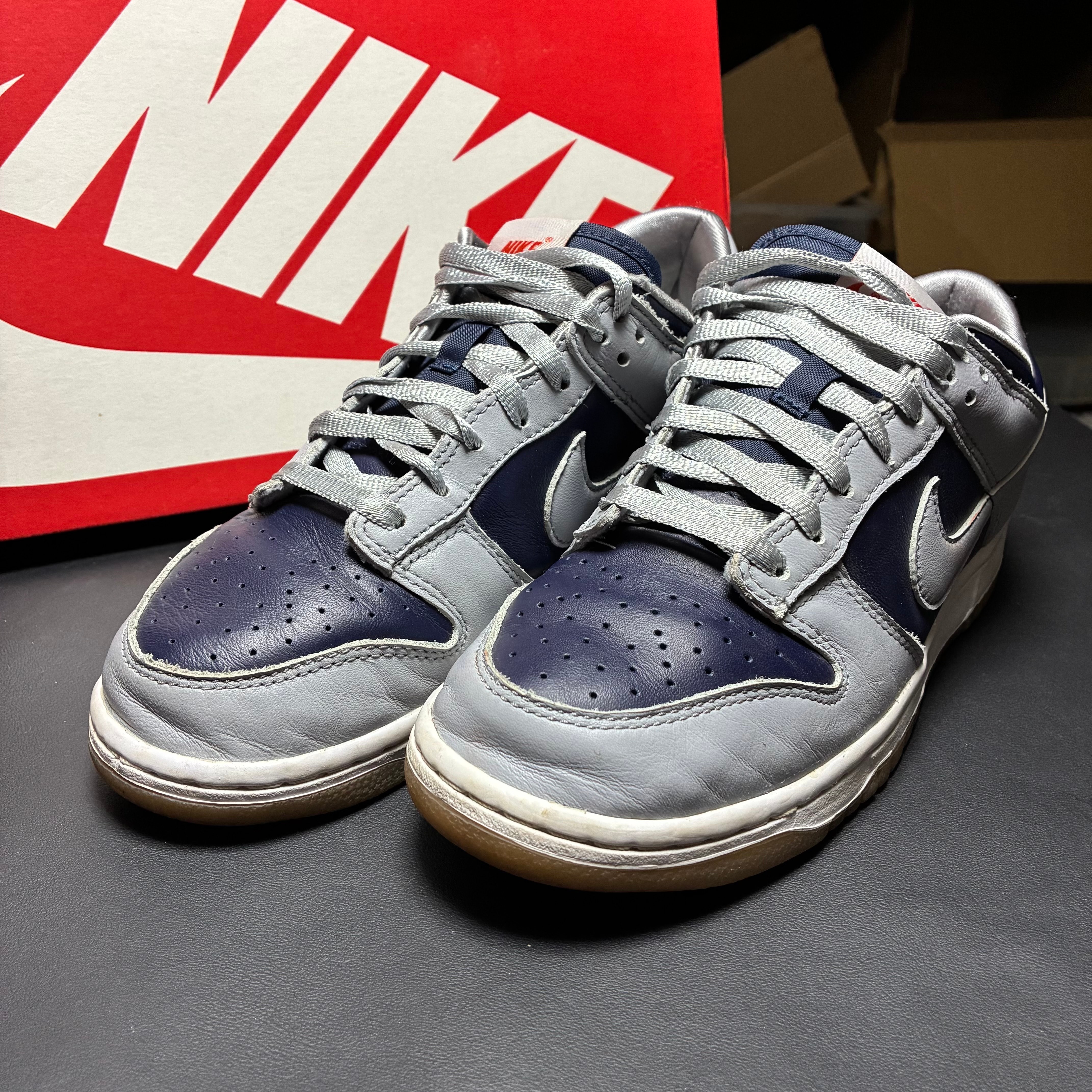 NIKE Women's DUNK LOW "COLLEGE NAVY"