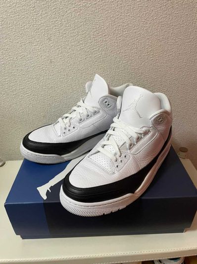 Fragment × Nike Air Jordan 3 "White/Black"