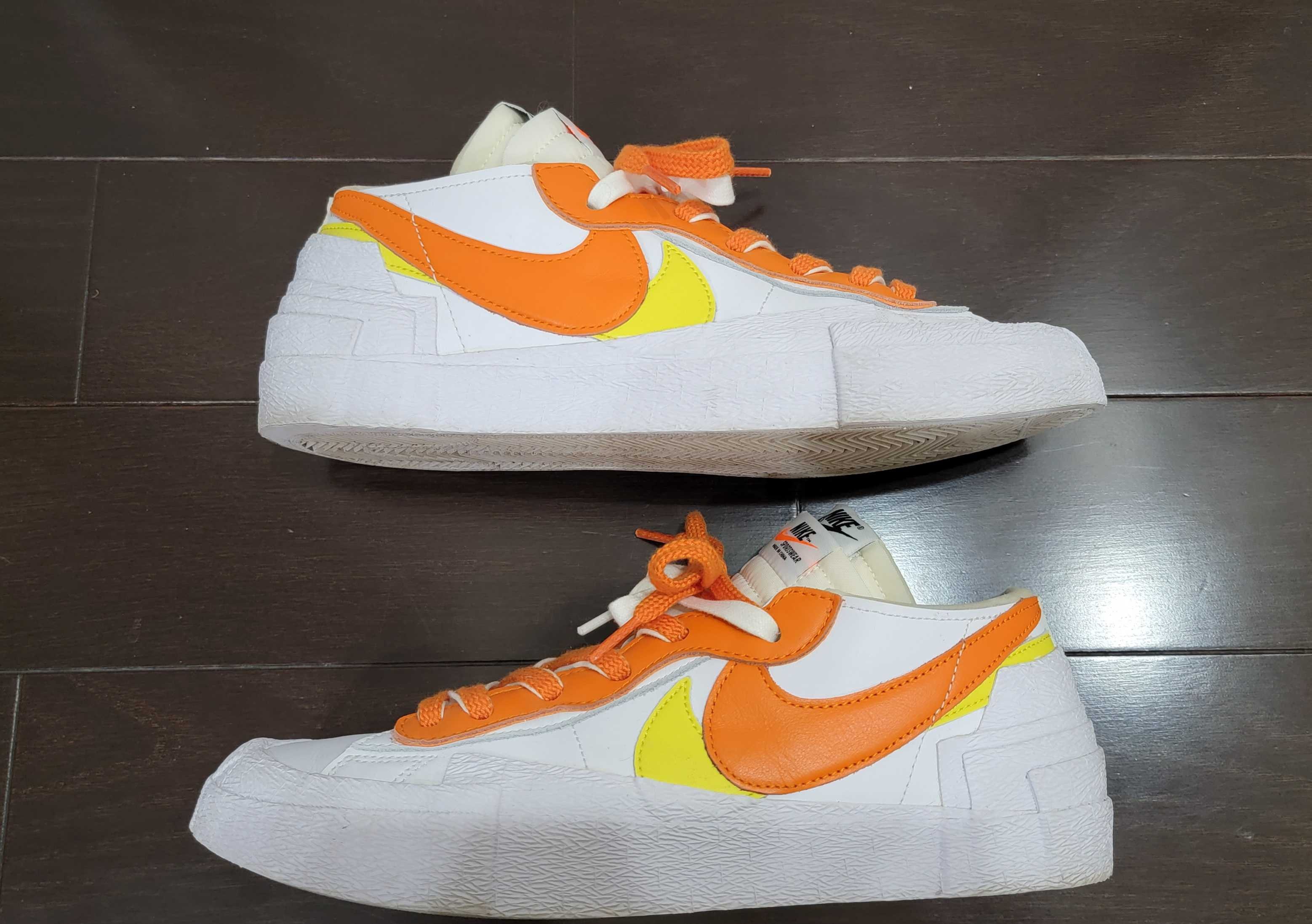 SACAI × NIKE BLAZER LOW "MAGMA ORANGE"