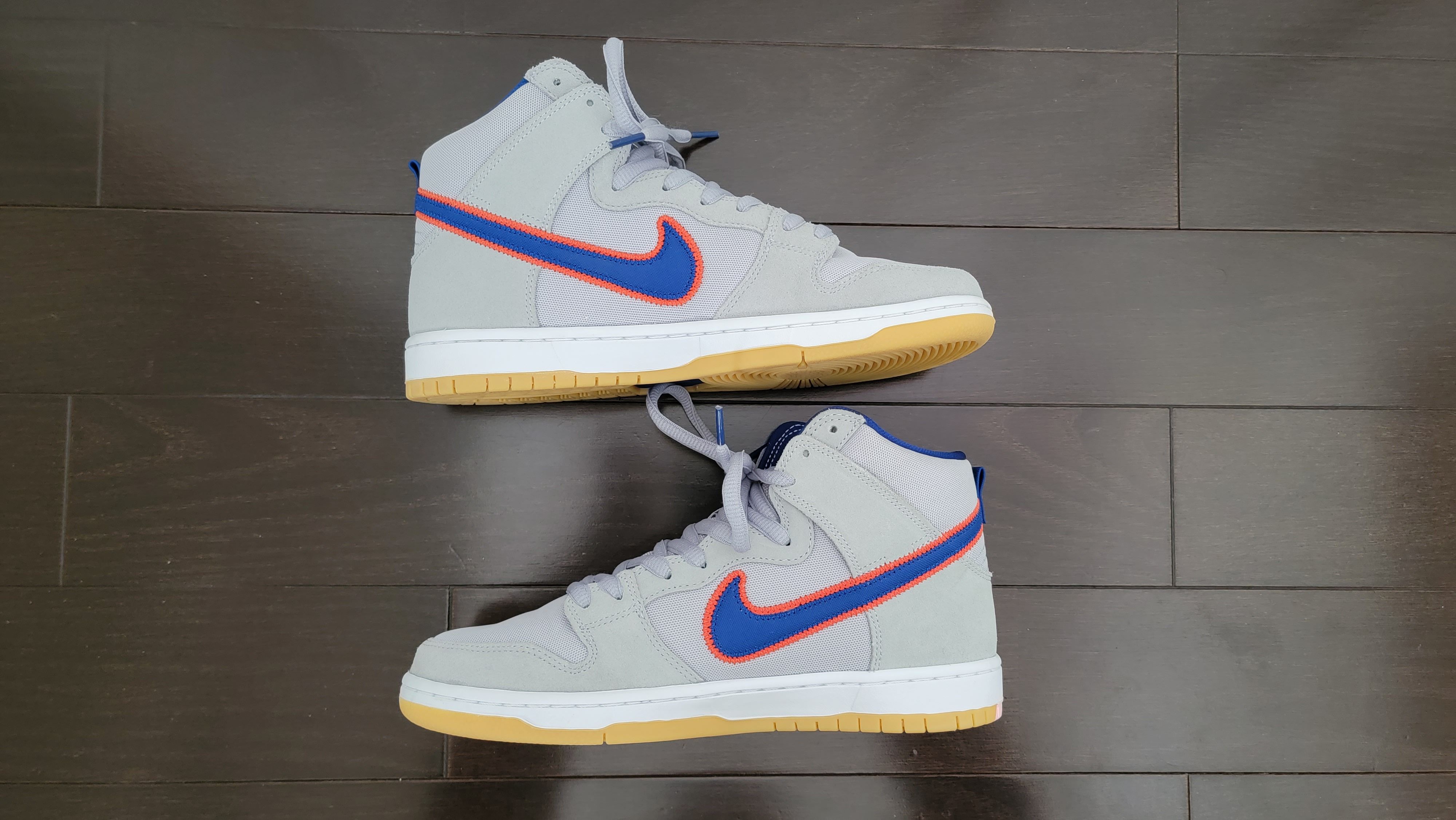 Nike SB Dunk High "Rush Blue and Team Orange/New York Mets"