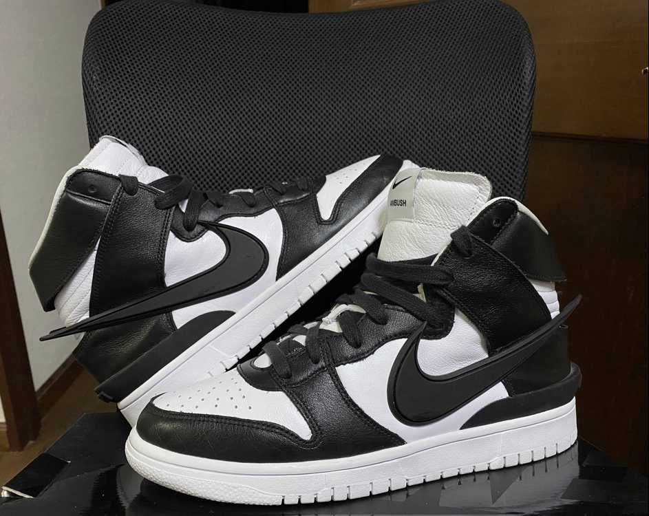 AMBUSH × Nike Dunk High "Black"