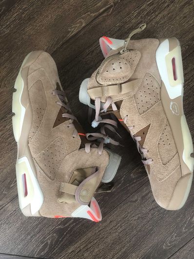 Travis Scott × Nike Air Jordan 6 "British Khaki"