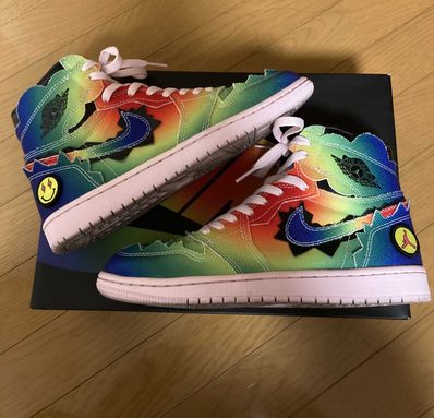 J Balvin × Nike Air Jordan 1 High OG "Rainbow"