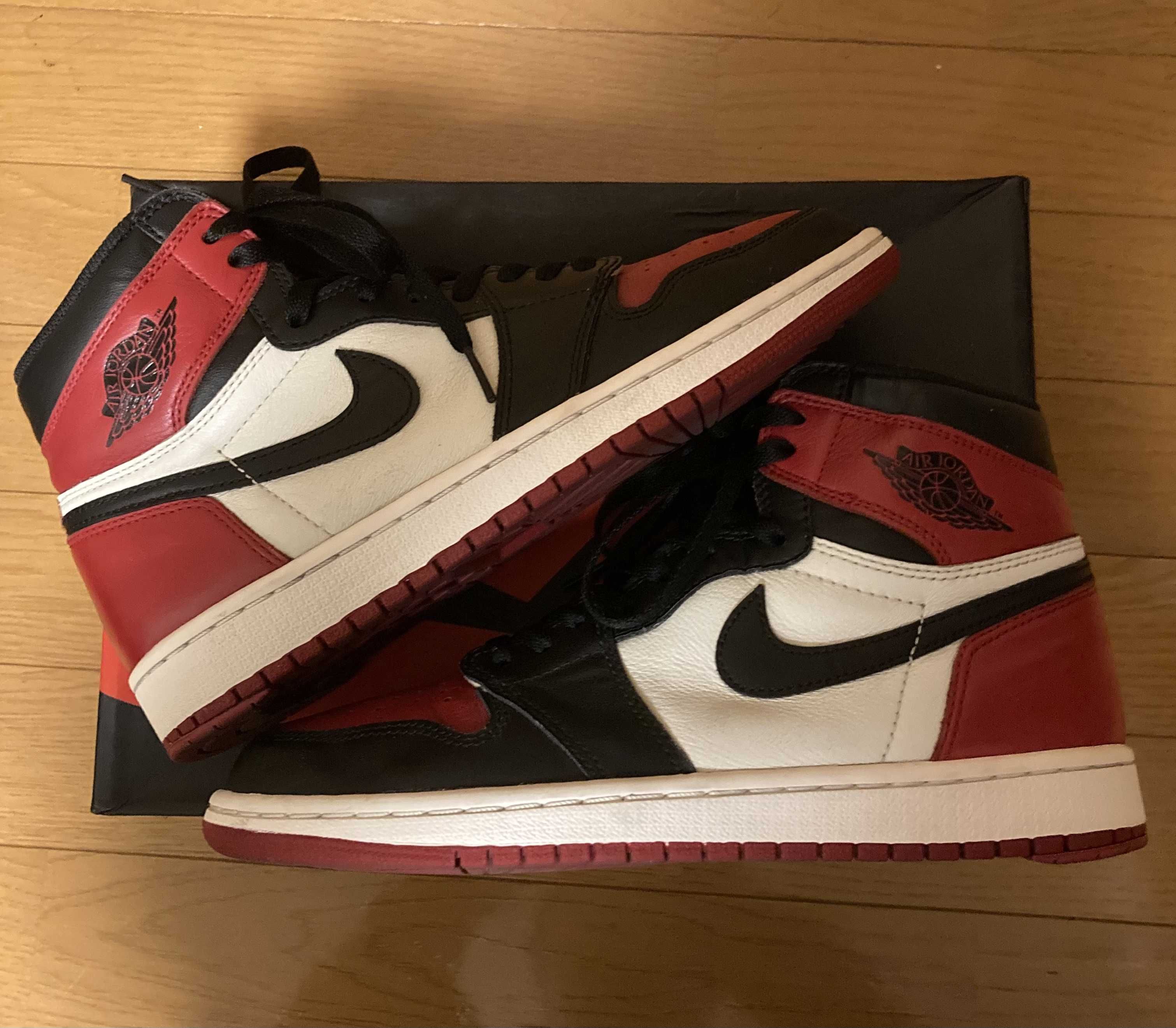 Nike Air Jordan 1 Retro High OG "Bred Toe"