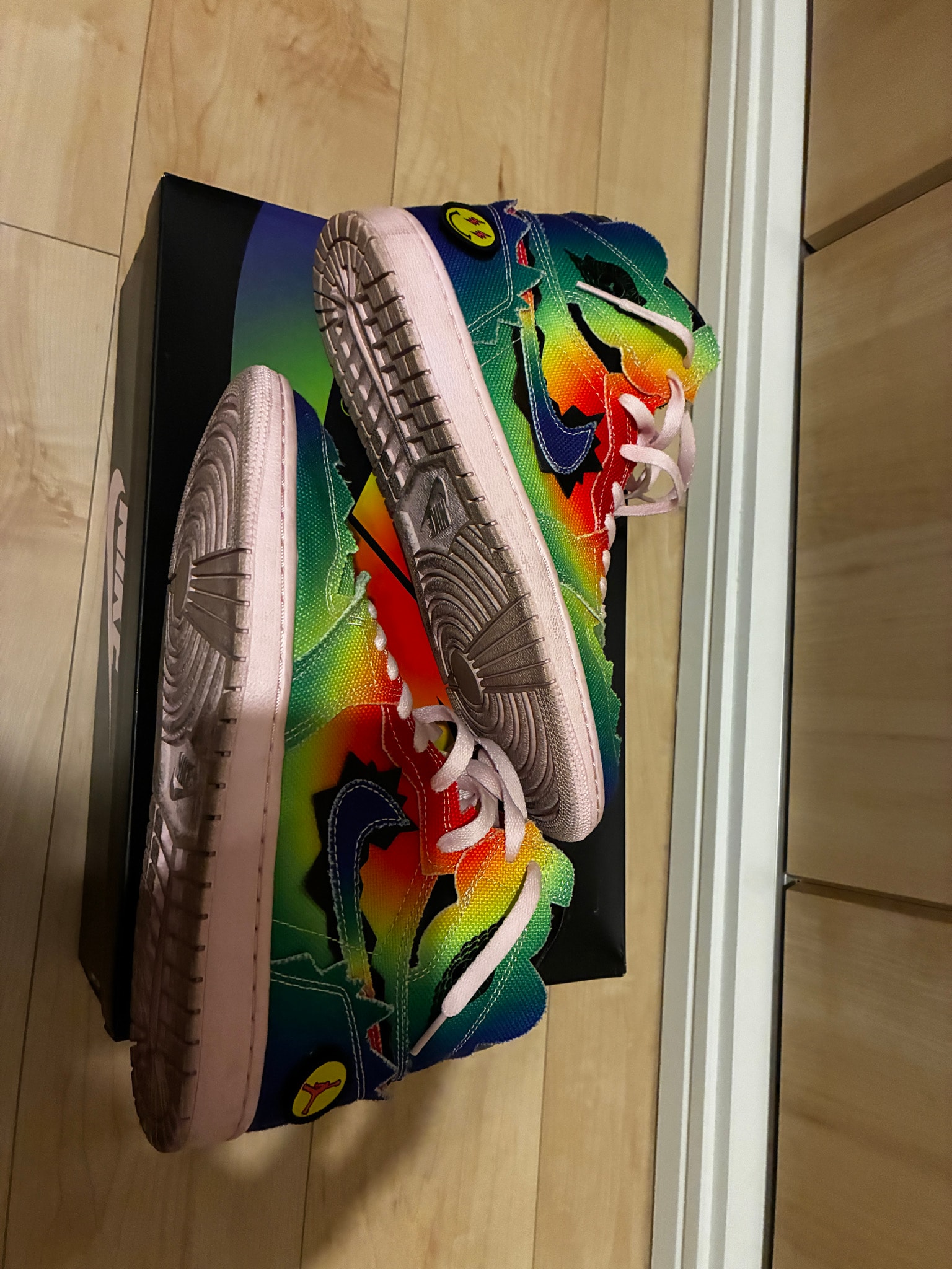 J Balvin × Nike Air Jordan 1 High OG "Rainbow"