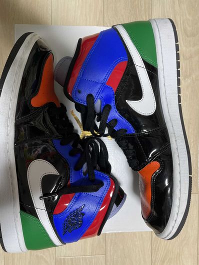 NIKE Women's AIR JORDAN 1 MID "PATENT BLEND"