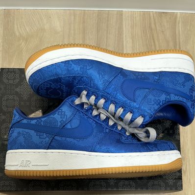 CLOT × Nike Air Force 1 Low "Blue"