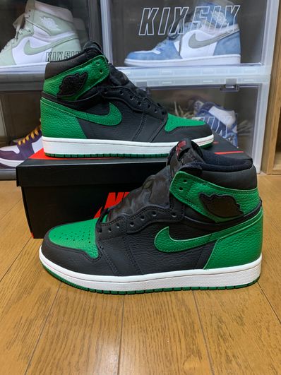 Nike Air Jordan 1 Retro High OG "Black/Pine Green" (2020)