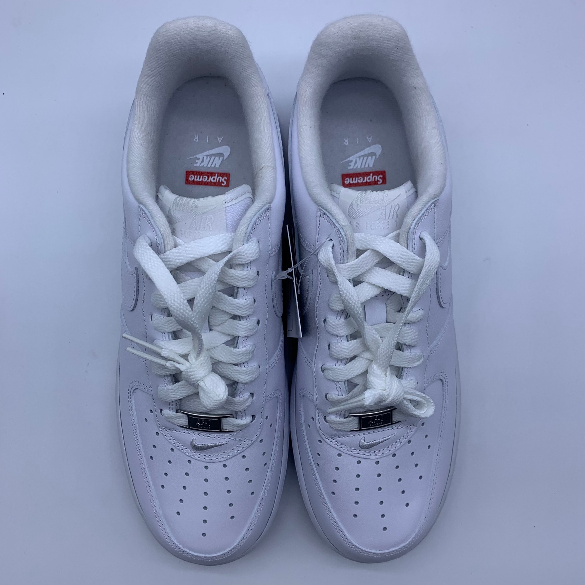 Supreme × Nike Air Force 1 Low "White"